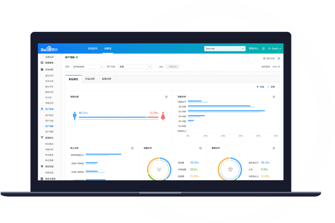 網(wǎng)站推廣繞不過(guò)的，百度統(tǒng)計(jì)！不寫代碼！給網(wǎng)站添加統(tǒng)計(jì)分析